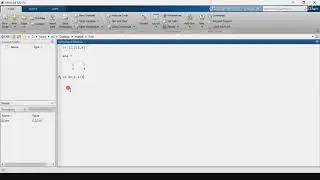 Create Matrix in Matlab at One Minute