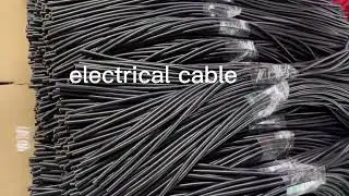 300/500V red and black 2core 0.75mm2 18AWG 2 conductor PVC insulation electrical cable
