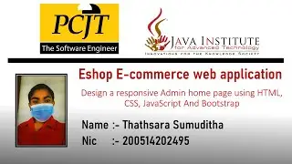 Web project Task 41 | 1st year | Semester 01 | Java Institute | eShop application