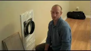 PART ONE -- Magdalene's First Earth Craft Home, Setting Up Blower Door Test