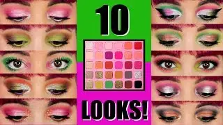 Jeffree Star X Morphe Artistry Palette | 10 Looks 1 palette