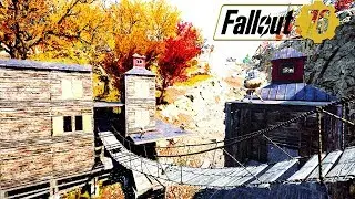 BUILDING AN EPIC CANYON BASE IN FALLOUT 76: Base Building Locations - Fallout 76  Gameplay