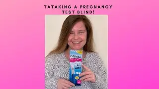 How does a blind woman take a Clearblue pregnancy test? #Ad