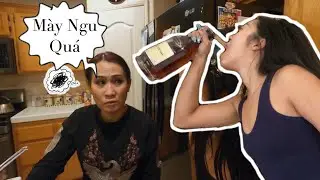 Chugging HENNY prank on Asian mom  **FUNNY AF**