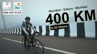 Exciting Cycling Vlog From Mumbai To Satara | BRM 400km Cycling Ride 🚴🚴