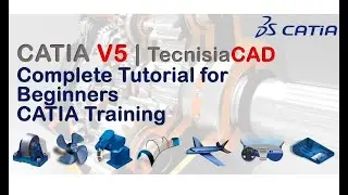 Basic Catia For Beginner Tutorials   Lesson 1 of 16