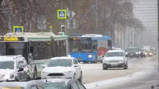 Снег в Москве 12 ноября 2016