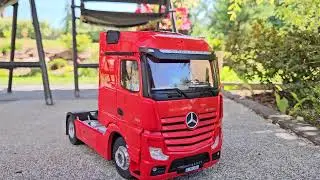 Unboxing Mercedes Actros Giga Space Diecast model 1:18 Solido #unboxing