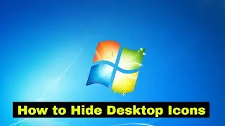 How to hide Desktop Icons