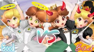 SSBU: Good VS Bad!!! (Peach & Daisy)