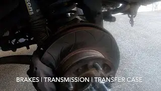 BRAKES | TRANSMISSION | TRANSFER CASE | New pads and new oils