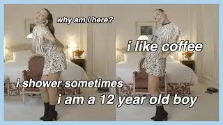 emma chamberlain being too quirky and relatable for louis vuitton for (almost) 4 minutes straight