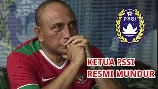 Pidato Resmi Edy rahmayadi mengundurkan diri dari ketua umum PSSI
