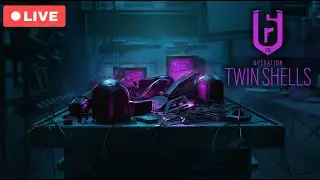 🔴 FORMER PLATINUM RETURNS TO SIEGE! (OPERATION TWIN SHELLS) | Rainbow Six Siege Live Gameplay
