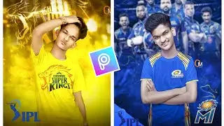 Picsart Mumbai indians Photo Editing | ipl Mumbai indians Photo Editing |  