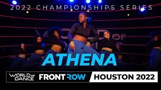 Team Athena | Frontrow | 1st Place Team Division I Houston 2022 | 