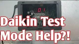 Daikin VRV Test Mode help with Diagnostic