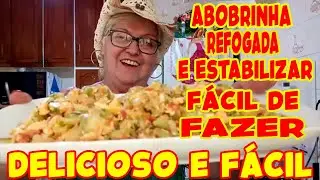 Abobrinha Refogada Saborosa Fácil de Fazer Receita Nordestina