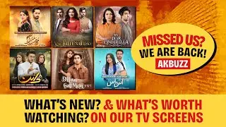 📺 Missed Us? We're Back! The Latest TV Dramas You Need to Watch! 🔥🎭 #TVLounge  #AKBUZZ