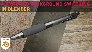 Automated Background Switching in Blender