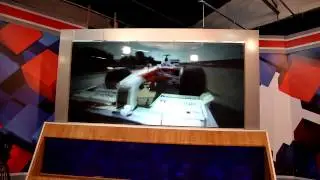 Экран для телестудии