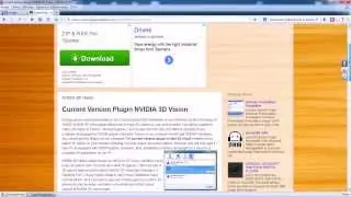 Current Version Plugin NVIDIA 3D Vision