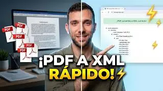 Cómo convertir un PDF a XML rápido y fácil sin programas de pago ⚡ (Guía rápida 2026)
