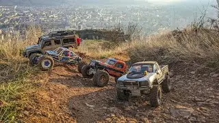 RC Speedy, Rock Pirates, TRX4, LCG, Element Ecto  crawling, La Bastille Grenoble