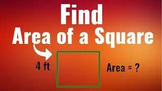 Find Area of a Square 😄😊 | Math | Formula | Find Side of Square |  Area of Parallelogram