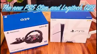 New ps5 Slim and Logitech G29