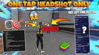 Bluestack 4 Best One Tap Headhsot Setting | Non Gaming Mouse Setting || Free Fire