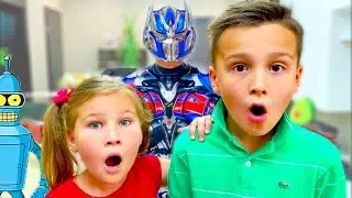 Игрушечный робот исполняет желания | Адам и Алиса получили необычную игрушку