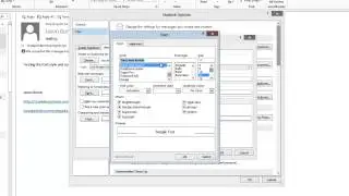 How to Change the Default Font in Microsoft Outlook