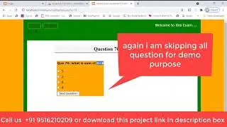 Online Examination System Management-MCQ in PHP Project using PHP,MYSQL Javascript AJAX -Source Code