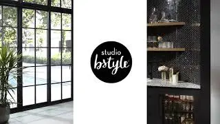 Luxurious Wet Bar with Jeffrey Court designed & produced by Barbara Schmidt, studiobstyle
