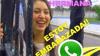 Broma a mi hermana ESTOY EMBARAZADA SALE MAL