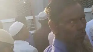 আলহাজ্ব মাহবুবুর রহমান তালুকদার সাবেক পানিসম্পদ মন্ত্রী তার মৃত্যুর জানাজা অনুষ্ঠান,