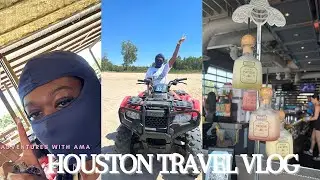 HOUSTON TRAVEL VLOG | GIRLS TRIP TO HOUSTON, ATVS, SUNDAY FUNDAY & MORE | Adventures with Ama