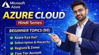 Lecture - 2 | Azure Cloud (Hindi) | cloud Computing, Subscription, Regions | AZ-104 Series