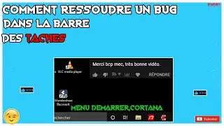 Résoudre un bug de votre barre de tâches Windows