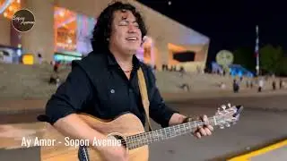 Frente al majestuoso Auditorio Nacional de la CDMX - Ay Amor