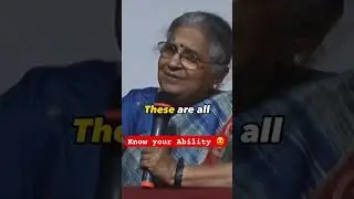 Superb motivational speech by Sudha murthy 