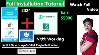 AdlinkFly with Wp-Safelink Plugin Redirection 2023 | wp safelink adlinkfly Tutorial