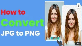 How to Convert JPG  to PNG Without Any App |  Convert JPEG to PNG transparent Free