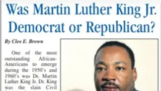 MARTIN LUTHER KING WAS A REPLICANT!!? IS THIS A CHOCKER TO YOU?