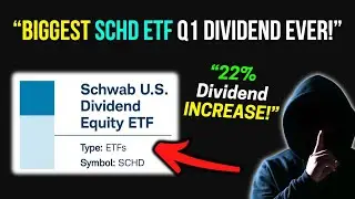 THIS SCHD ETF Dividend Increase Changes EVERYTHING! BULLISH!