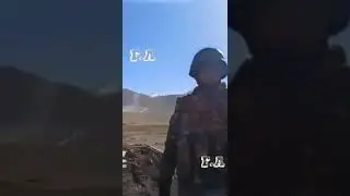 Момент захвата оборонительных постов армянской армии в Зангезуре