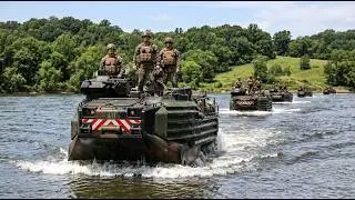 U.S. Army Showcases NATO M3 Amphibious Rig for Heavy Tank Transport