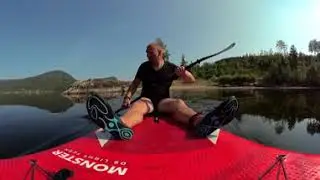 360 Grad - Norwegen - Sup Board - Ray paddelt Dich um eine Insel.