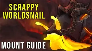 Scrappy Worldsnail Easy Mount Guide - Dragonflight WoW